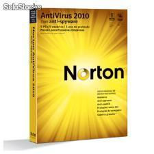 Norton antivirus 2010 pack com 10 mini box - Foto 2