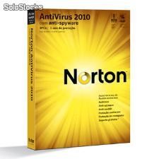 Norton antivirus 2010 pack com 3 mini box