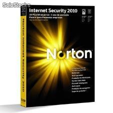 Norton internet security 2010 pack com 5 mini box
