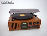 Nostalgie-Plattenspieler mit Radio / 30155