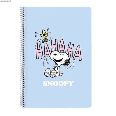 Notatnik Snoopy Imagine Niebieski A4 80 Kartki