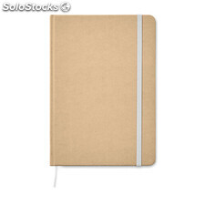 Notebook A5 cartão reciclado branco MIMO9684-06