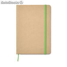 Notebook A5 cartão reciclado lima MIMO9684-48