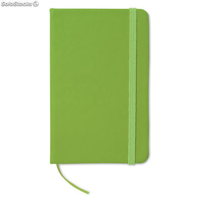 Notebook A6 a righe lime MIMO1800-48