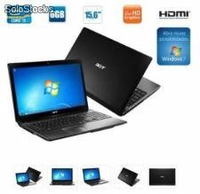 Notebook acer as5750-6415 intel core i5 2430m 2.40 ghz, 6gb 500gb led 15,6 hdmi windows 7