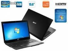 Notebook acer as5750-6874, intel core i3-2330m 2,20 ghz, 4gb, hd 500gb, 15.6&#39;, hdmi, teclado numérico, webcam - windows® 7 home basic