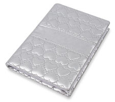 Notebook corazon plata - GS2088