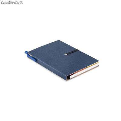 Notebook in carta riciclata blu MIMO9213-04