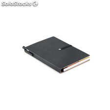Notebook in carta riciclata nero MIMO9213-03