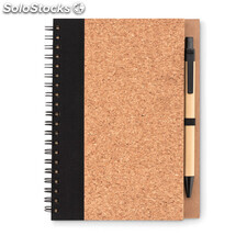 Notebook in sughero c/penna nero MIMO9859-03