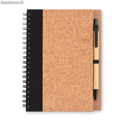 Notebook in sughero c/penna nero MIMO9859-03