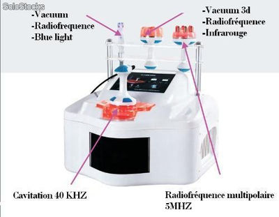Nouvel appareil de cavitation radiofréquence et vacuum minceur portable 2014 - Photo 2