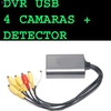 Novedad, DVR Grabador USB con Software detector movimiento (admite 4 Cámaras)