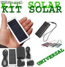 Novedad, Kit Solar Universal para Moviles, PDA&#39;s, Mp3, Mp4 a precios de saldo