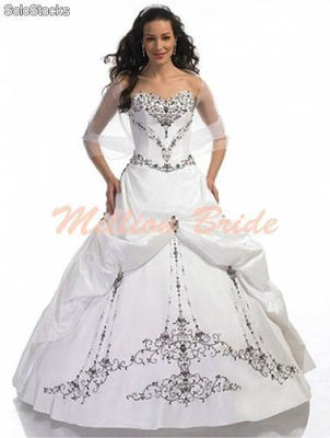 Novo Elegante Sexy Noivas Dama Vestido De Noiva Vestido De Noite 1078
