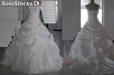 Novo Elegante Sexy Noivas Dama Vestido De Noiva Vestido De Noite 1133