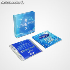 Novo LovePack de preservativo e lubrificante, produto de venda automática