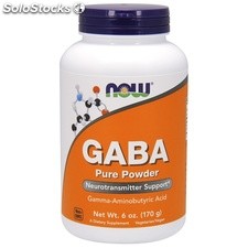 Now GABA Poudre pure 170 g (6 oz)