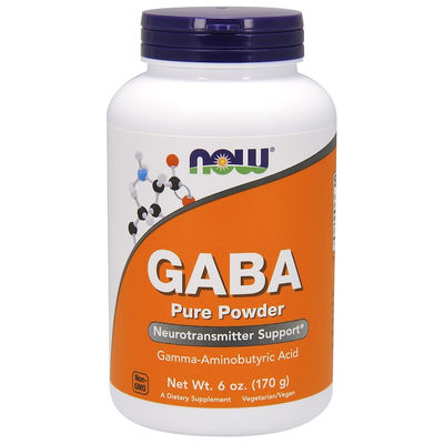 Now GABA Poudre pure 170 g (6 oz)