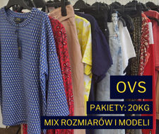 Nowa odzież damska | Włoska marka OVS | Pakiety 20kg | Outlet mix