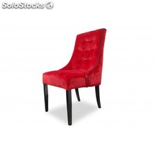Nowy design!!! Krzesło w wyjątkowym czerwonym kolorze, pikowane z lamówką
