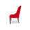 Nowy design!!! Krzesło w wyjątkowym czerwonym kolorze, pikowane z lamówką - Zdjęcie 2