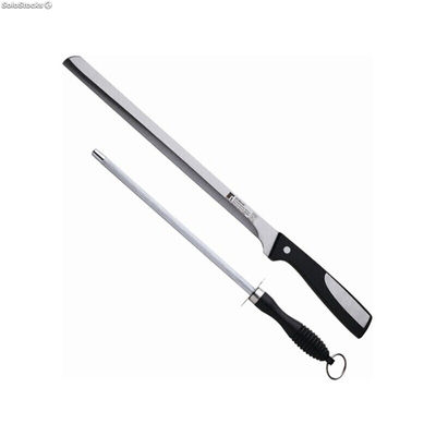 Nóż do Szynki Bergner Resa Chaira (25 cm) (2 Części)