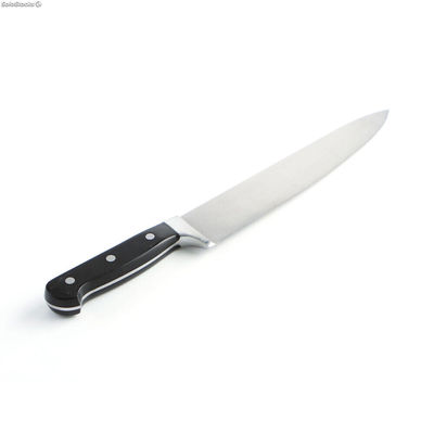 Nóż kuchenny Quid Professional Inox Chef Black Czarny Metal 25 cm (Pack 6x)