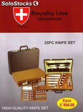 Nóż noże szwajcarski zestaw walizka prezent 410zł