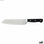Nóż Santoku Quid Professional Inox Chef Black Czarny Metal (Pack 6x) - 2