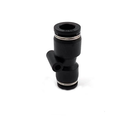 NPT thread plastic push to connect one touch pipe connect pneumatic fittings