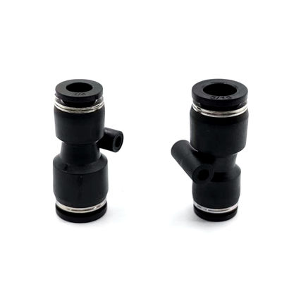 NPT thread plastic push to connect one touch pipe connect pneumatic fittings - Foto 4
