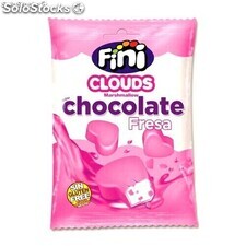 Nubes Sabor Chocolate Fresa 80g Fini