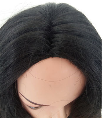 Nuevo pelo sintético 26&amp;quot; brasileño larga onda peluca negra mujer afroamericana - Foto 4