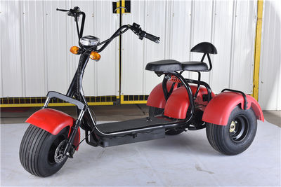 nuevo producto 3 ruedas gordo neumático harley electric scooter citycoco