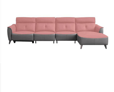 Nuevo sofá funcional de cuero minimalista italiano para sala de estar, sofá - Foto 2