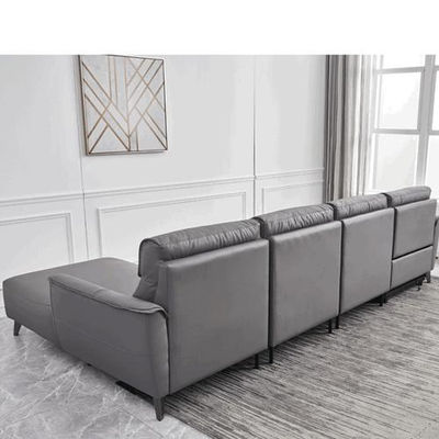 Nuevo sofá funcional de cuero minimalista italiano para sala de estar, sofá - Foto 5