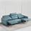 Nuevo sofá minimalista moderno de tela funcional para sala de estar, combinación - 1