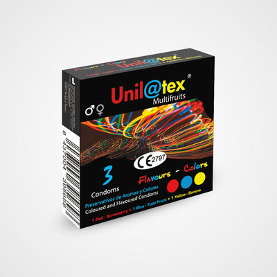 Nuevo Unilatex multifrutas, preservativos de sabores