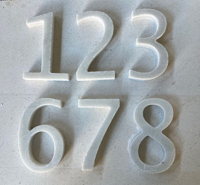 Números de mármol - Foto 2