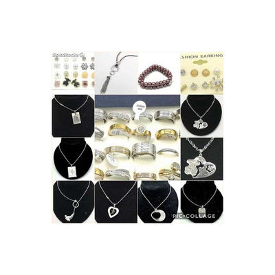 Nuova confezione di gioielli in acciaio e rodio da 500 unità - Foto 2