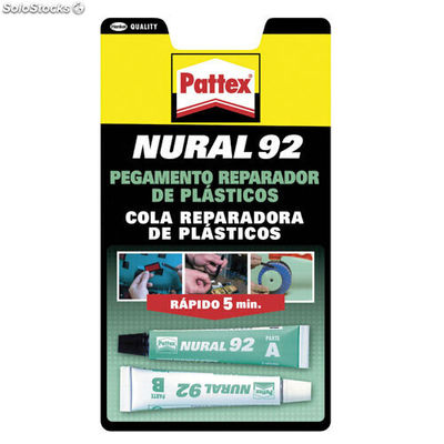 Nural- 92 Transparente (Juego 2 Tubos 22 cm³.)
