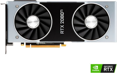 Nvidia - GeForce rtx 2080 Ti Founders Edition 11GB GDDR6 pci Express 3.0 Graphic