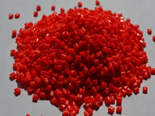 Nylon 6 color rojo