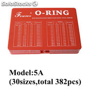 o-ring box specification orkit-5A(30SIZES,TOTAL382PCS)