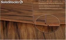 Oak pisos flotantes laminados de madera 7/8/12mm ac3 ac4 hdf economica precio