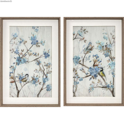 Obraz DKD Home Decor 40 x 3,7 x 60 cm Orientalny 40 x 2 x 60 cm (2 Sztuk)