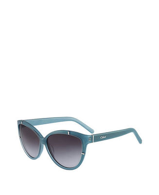 occhiali da sole donna chloe blu (41315)