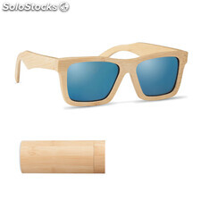 Occhiali da sole in bamboo legno MIMO6454-40