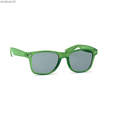 Occhiali da sole in RPET verde trasparente MIMO6531-24